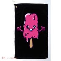 Happy Melting Popsicle Golf Towel thumb 0