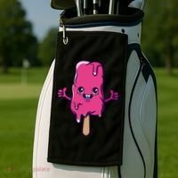 Happy Melting Popsicle Golf Towel thumb 2