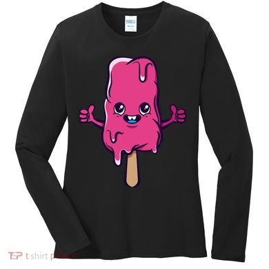 Happy Melting Popsicle Women's Long Sleeve Shirt