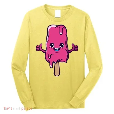 Happy Melting Popsicle Long Sleeve Shirt