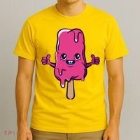 Happy Melting Popsicle T-Shirt thumb 3