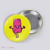Happy Melting Popsicle Button thumb 0