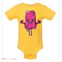 Happy Melting Popsicle Baby Bodysuit thumb 0