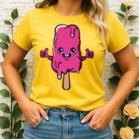 Happy Melting Popsicle Women's T-Shirt thumb 2