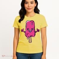 Happy Melting Popsicle Women's T-Shirt thumb 4