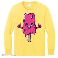 Happy Melting Popsicle Kids Long Sleeve Shirt thumb 0