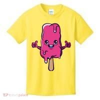 Happy Melting Popsicle Kids T-Shirt thumb 0