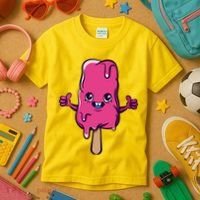 Happy Melting Popsicle Kids T-Shirt thumb 3