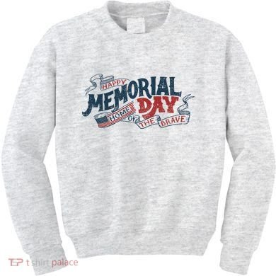 Happy Memorial Day Kids Sweatshirt