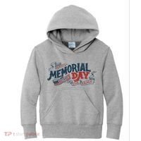Happy Memorial Day Kids Hoodie thumb 0