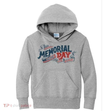 Happy Memorial Day Kids Hoodie