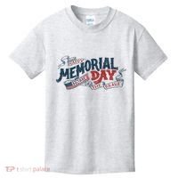 Happy Memorial Day Kids T-Shirt thumb 0