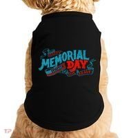 Happy Memorial Day Doggie Tank thumb 0