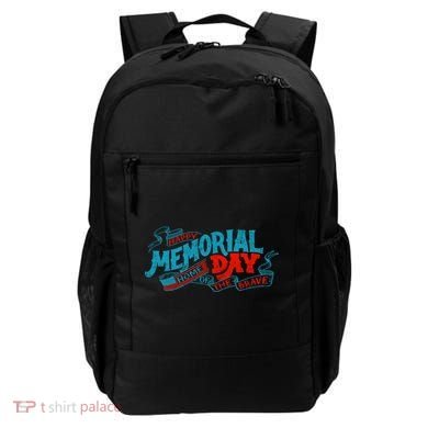 Happy Memorial Day Backpack