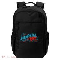 Happy Memorial Day Backpack thumb 0