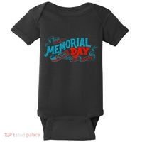 Happy Memorial Day Baby Bodysuit thumb 0
