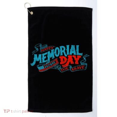 Happy Memorial Day Golf Towel