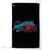 Happy Memorial Day Golf Towel thumb 0