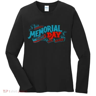 Happy Memorial Day Women's Long Sleeve Shirt