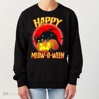 Happy Meow-O-Ween Women's Sweatshirt thumb 0