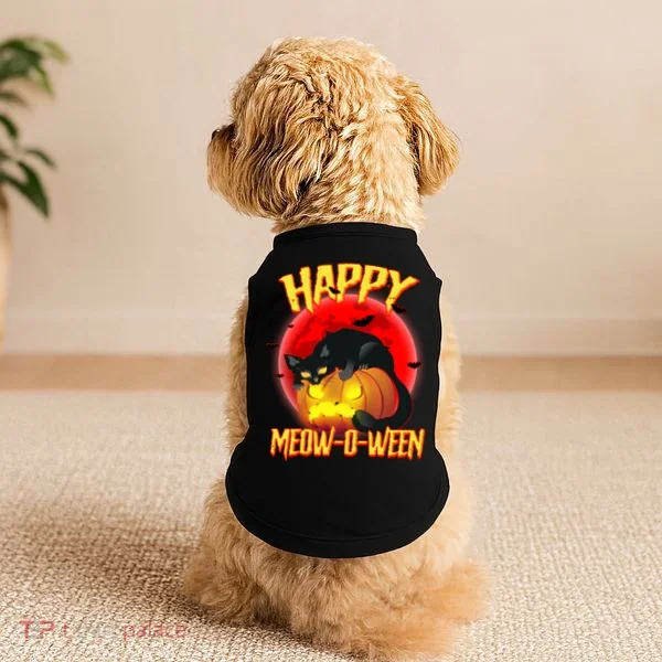 Happy Meow-O-Ween Doggie Tank