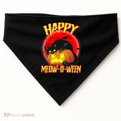 Happy Meow-O-Ween USA-Made Doggie Bandana