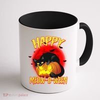 Happy Meow-O-Ween Coffee Mug thumb 1