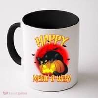 Happy Meow-O-Ween Coffee Mug thumb 0