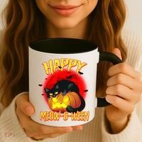 Happy Meow-O-Ween Coffee Mug thumb 3