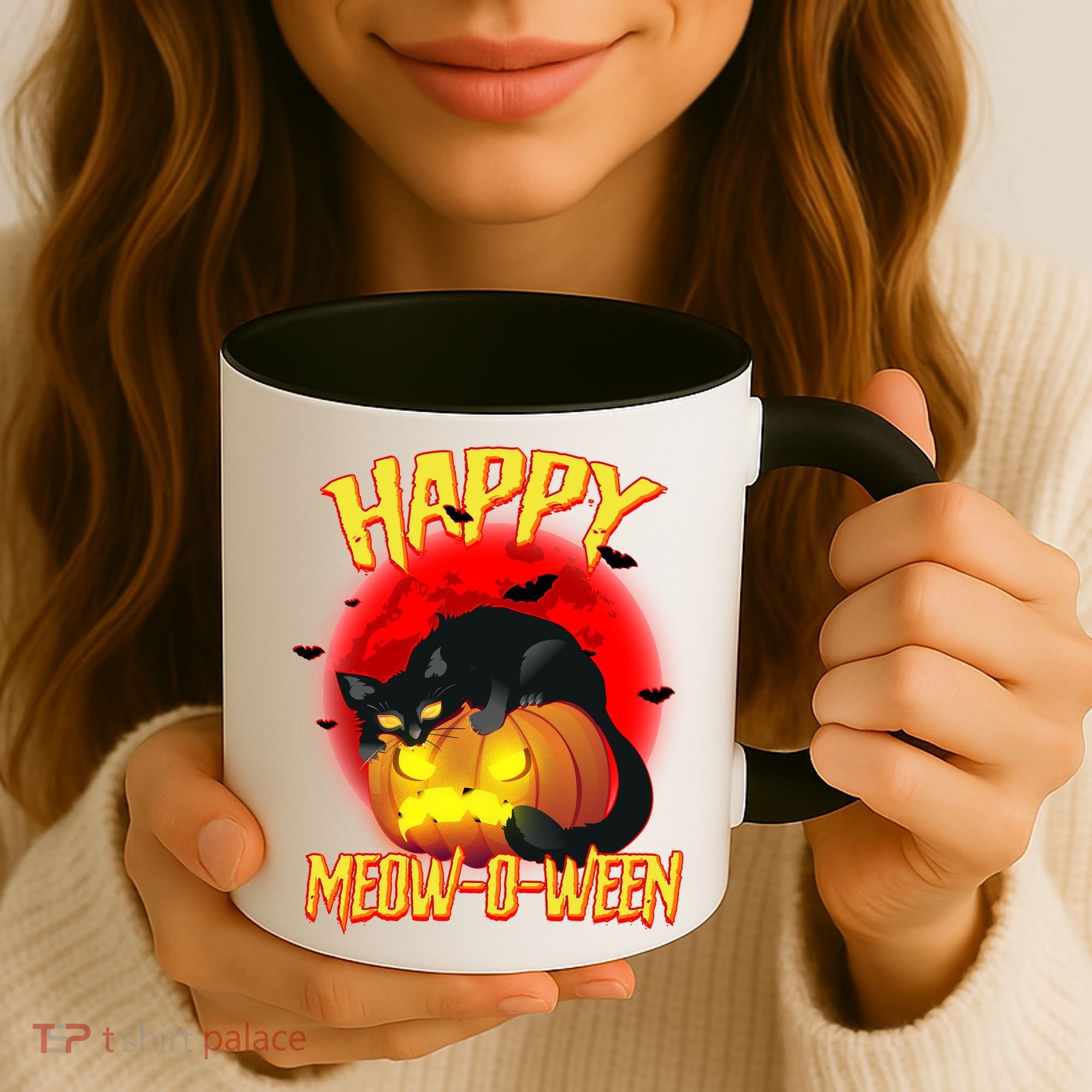 Happy Meow-O-Ween Coffee Mug