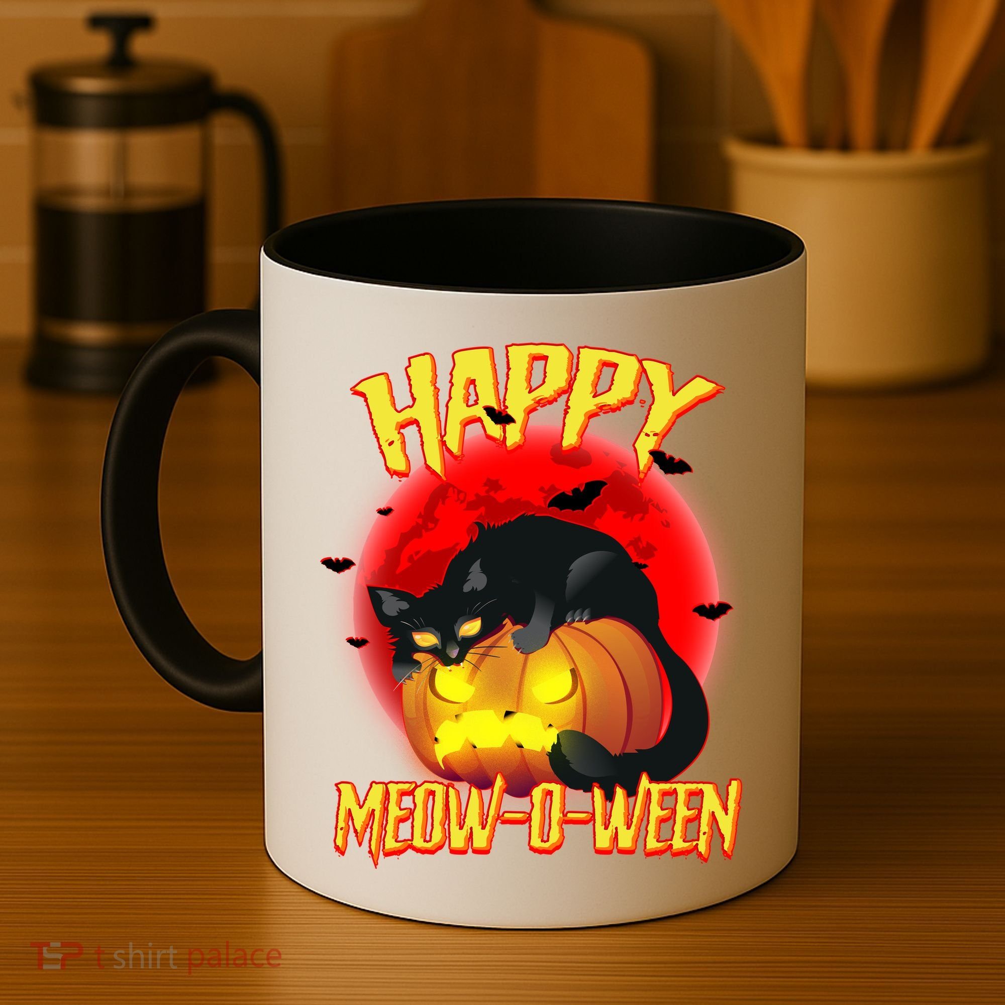 Happy Meow-O-Ween Coffee Mug