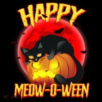 Happy Meow-O-Ween Women's Hoodie thumb 2