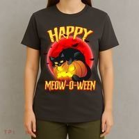 Happy Meow-O-Ween T-Shirt thumb 4