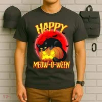 Happy Meow-O-Ween T-Shirt thumb 6
