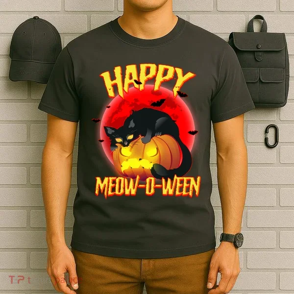 Happy Meow-O-Ween T-Shirt