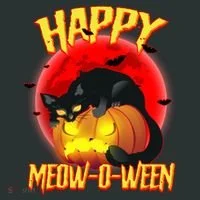 Happy Meow-O-Ween T-Shirt thumb 7