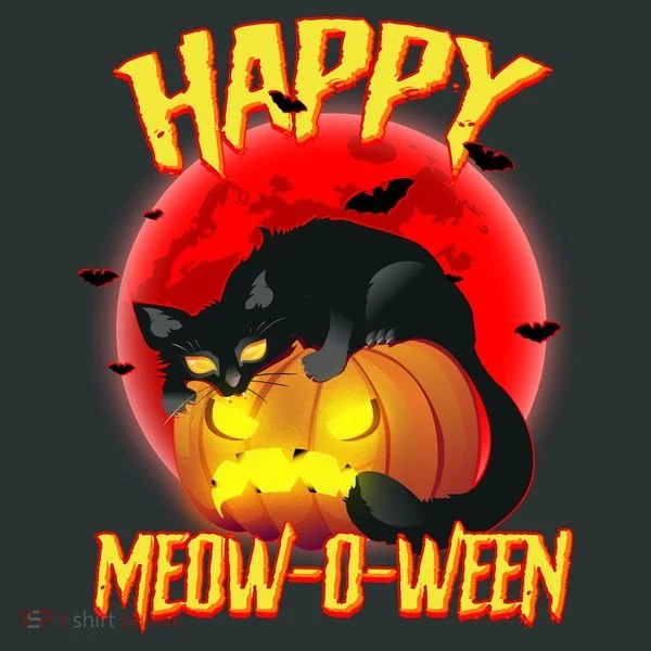 Happy Meow-O-Ween T-Shirt