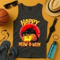 Happy Meow-O-Ween Tank Top thumb 4