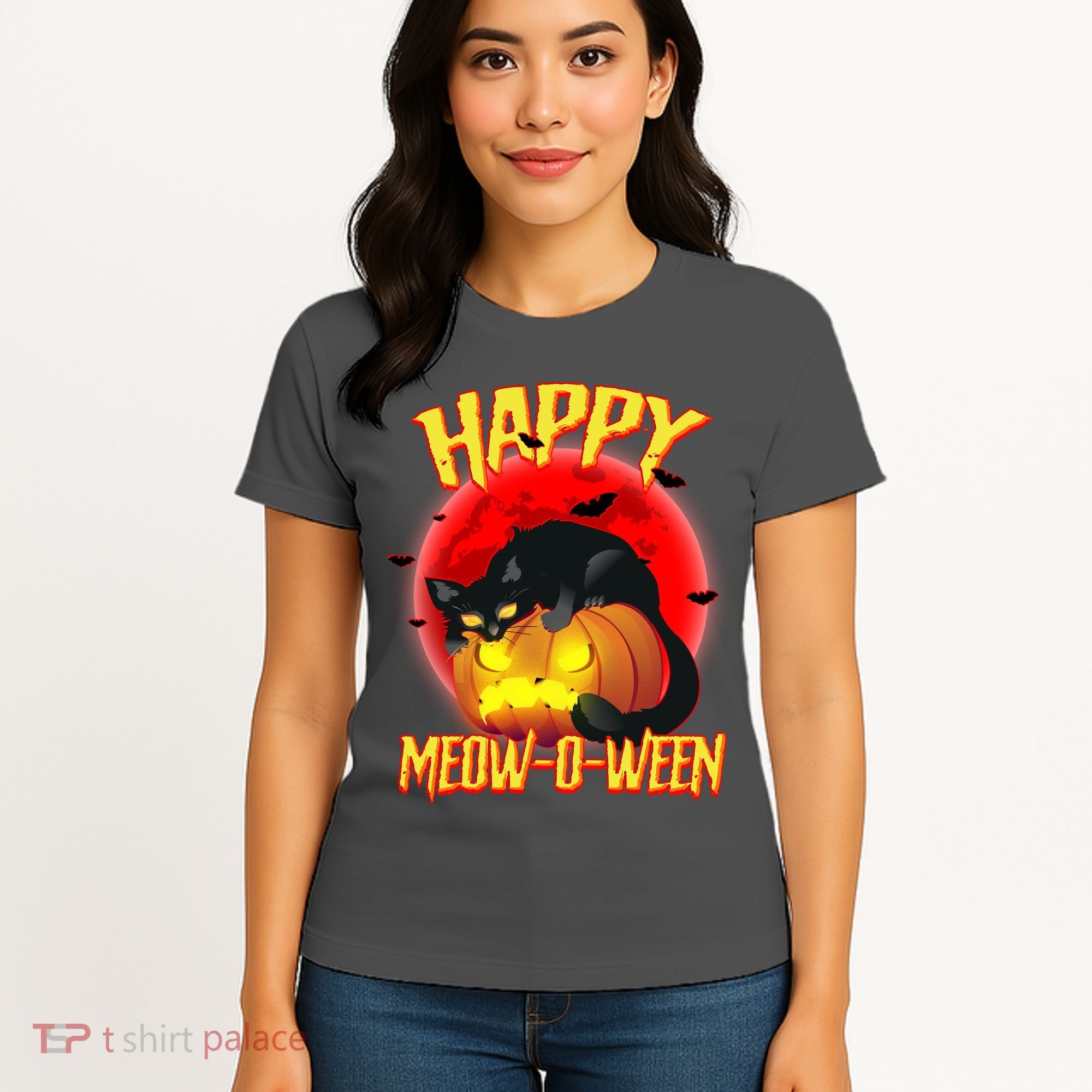 Happy Meow-O-Ween Women's T-Shirt