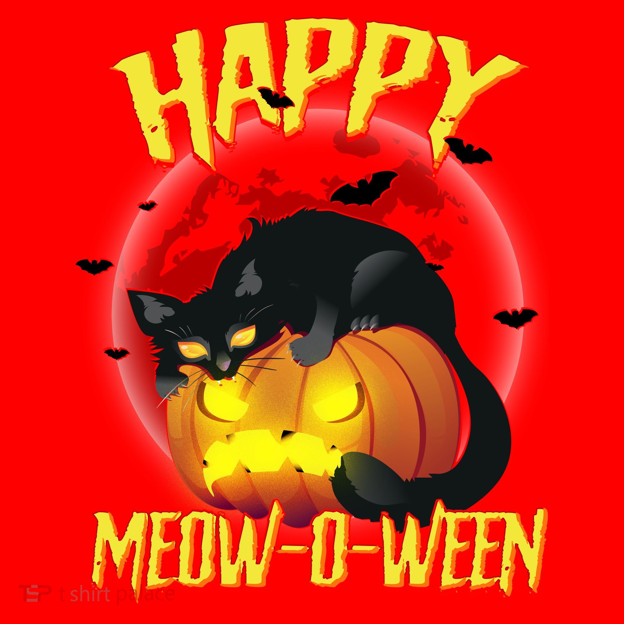 Happy Meow-O-Ween Santa Hat