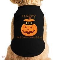 Happy Meow-O-Ween Halloween Doggie Tank thumb 0