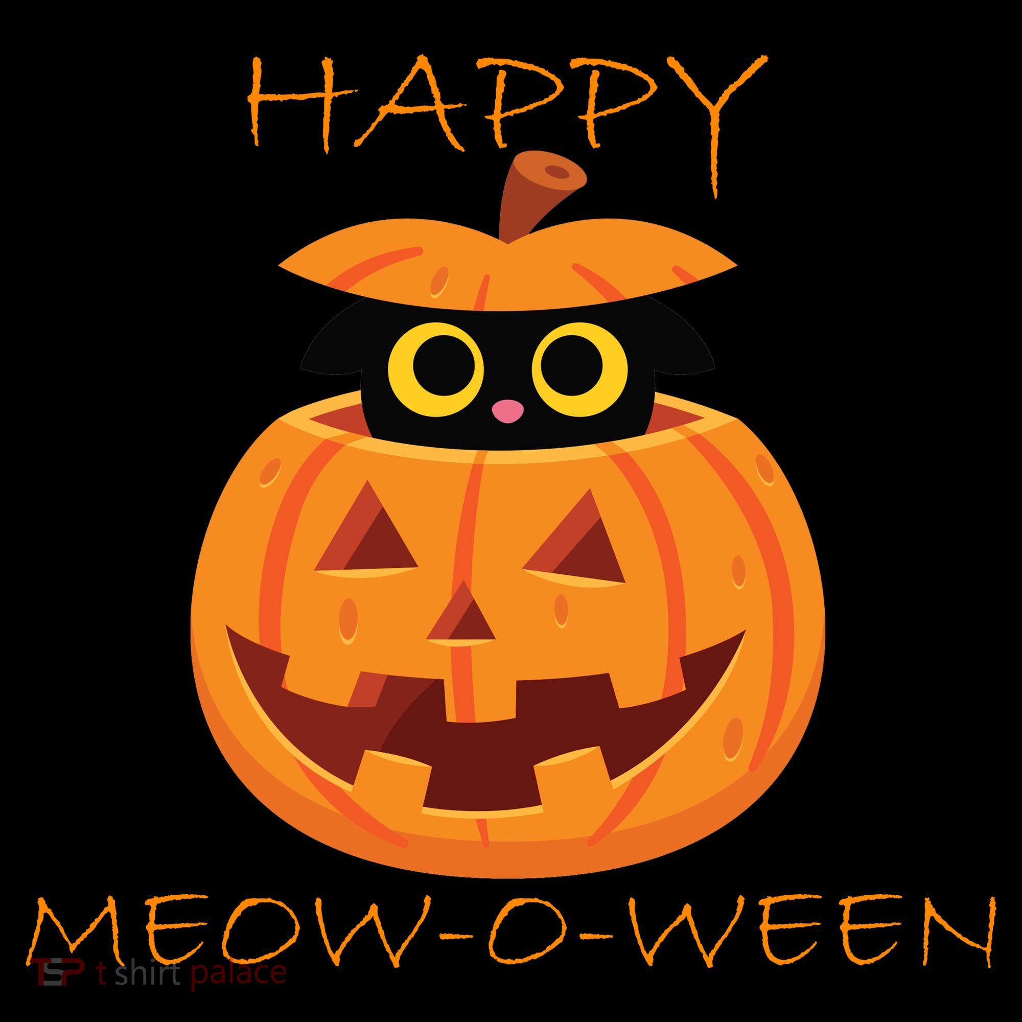 Happy Meow-O-Ween Halloween Doggie Tank