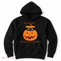 Happy Meow-O-Ween Halloween Hoodie thumb 0