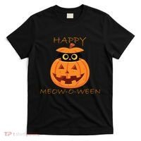 Happy Meow-O-Ween Halloween T-Shirt thumb 0