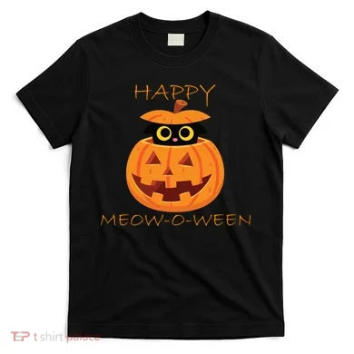Happy Meow-O-Ween Halloween T-Shirt