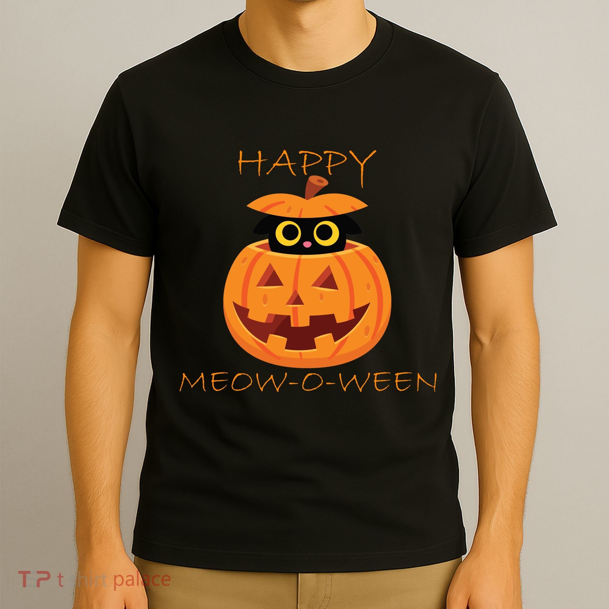 Happy Meow-O-Ween Halloween T-Shirt
