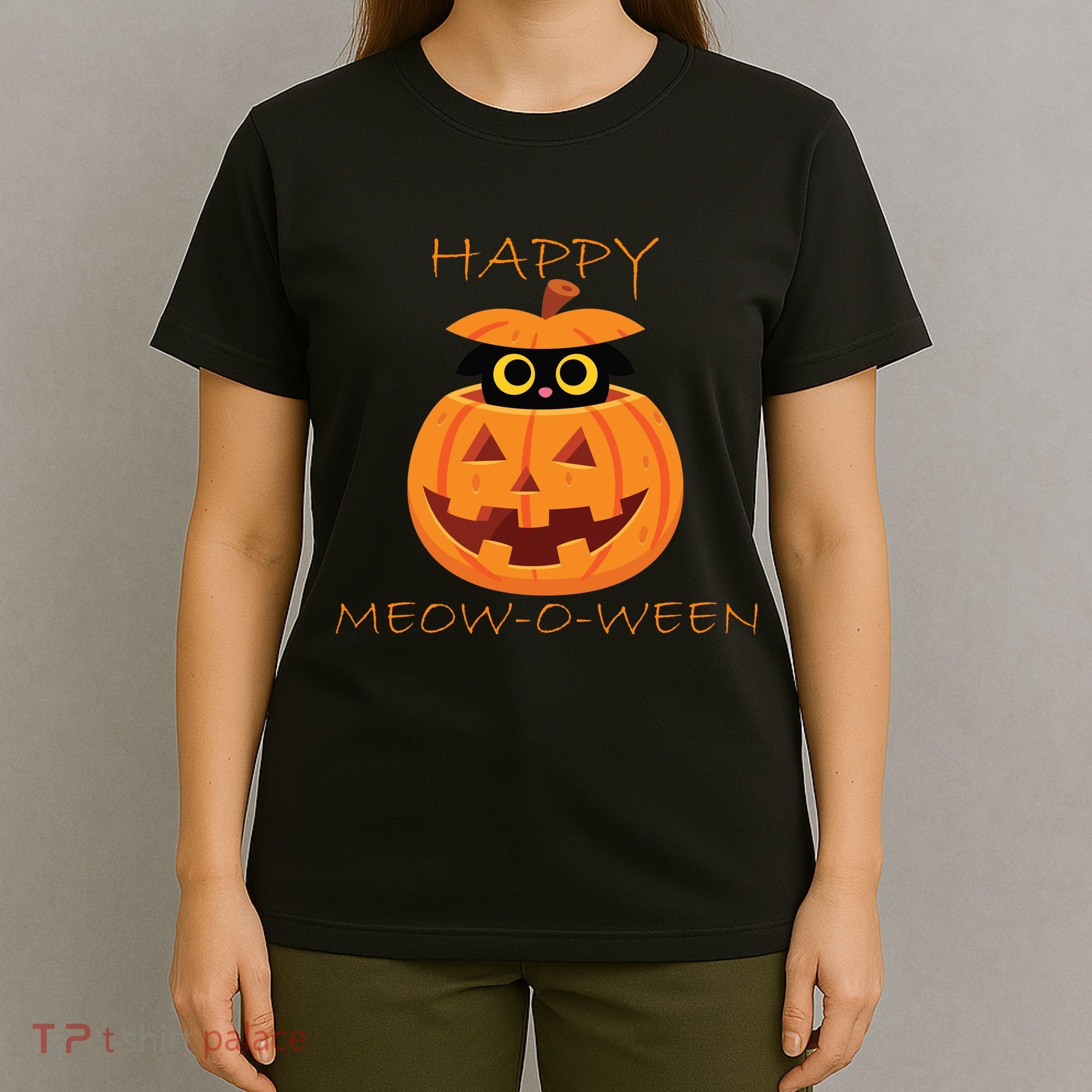 Happy Meow-O-Ween Halloween T-Shirt