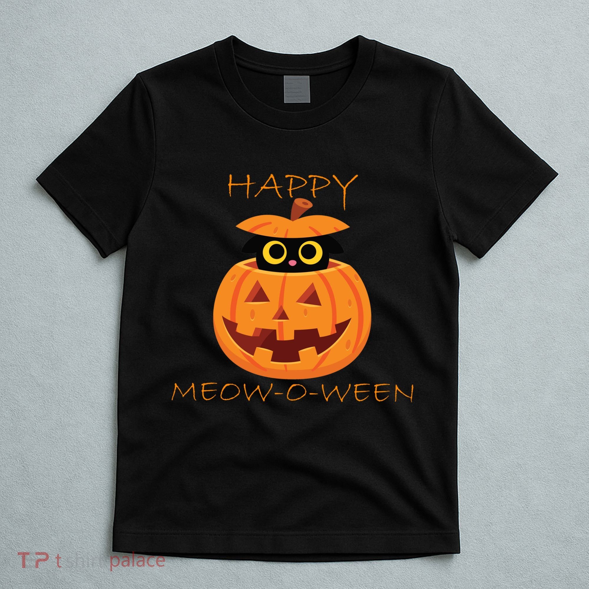 Happy Meow-O-Ween Halloween T-Shirt