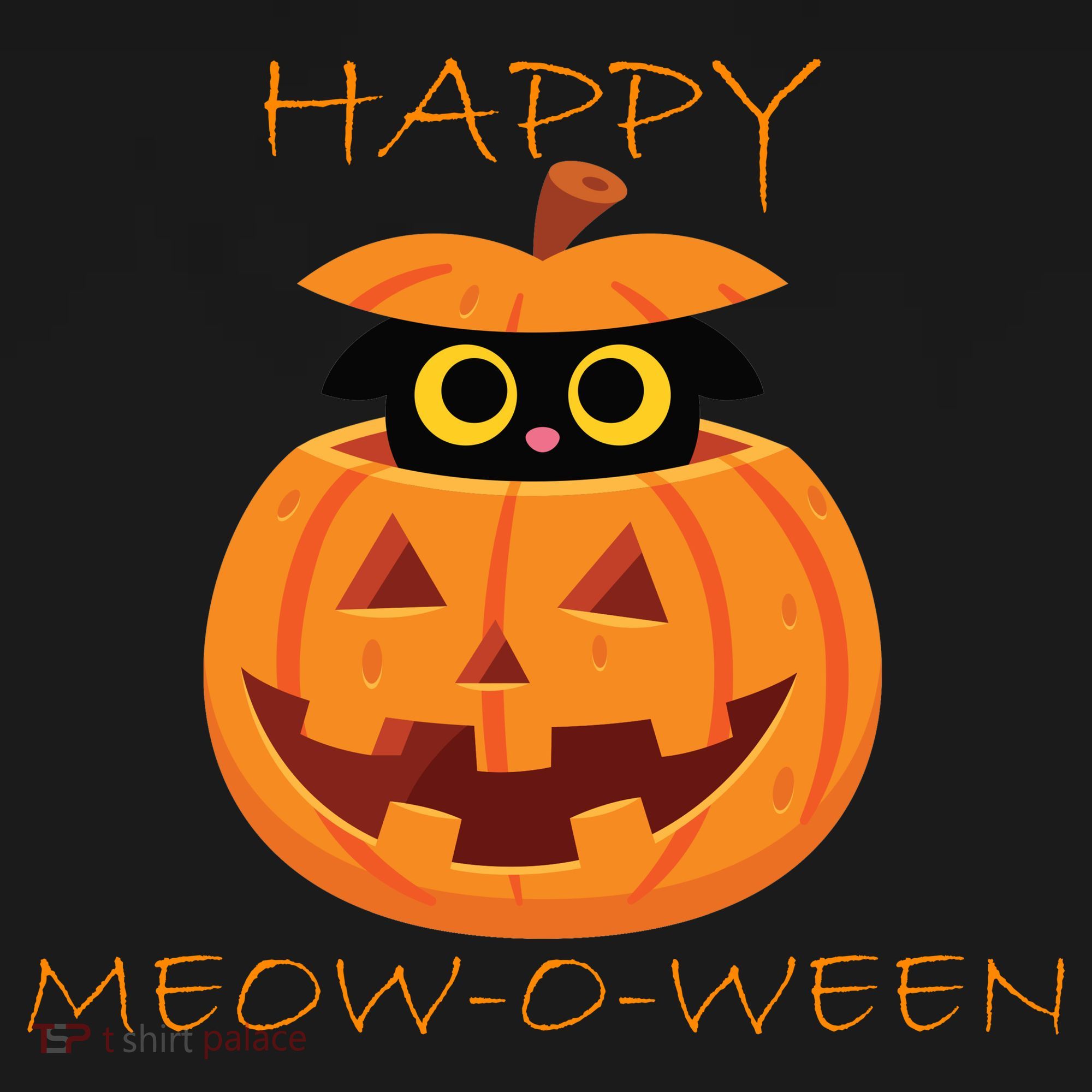 Happy Meow-O-Ween Halloween T-Shirt