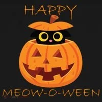 Happy Meow-O-Ween Halloween Bucket Hat thumb 4